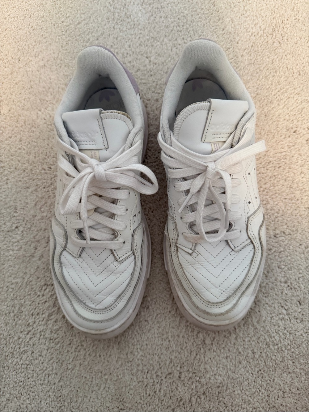 Adidas Leather Sneakers